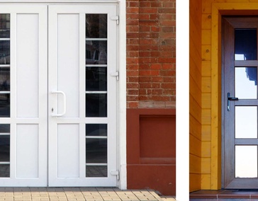  Изготовим металлопластиковые и деревянные евро двери   